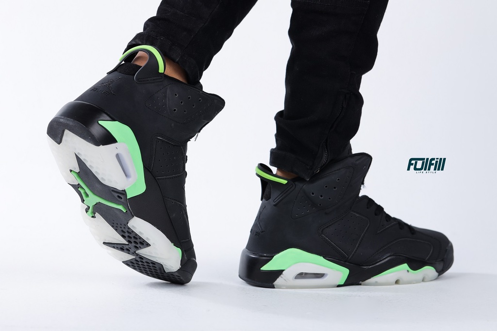 Jordan 6 TRAVIS Black Green FulFill